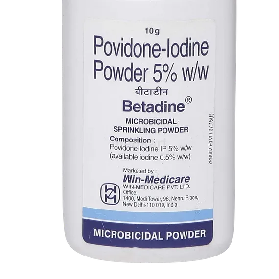 betadine powder 10 gm
